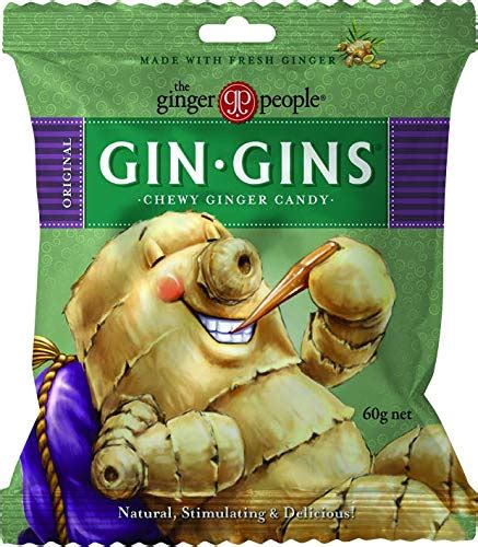 Gin Gins Chewy Ginger Candy Bag The Ginger People