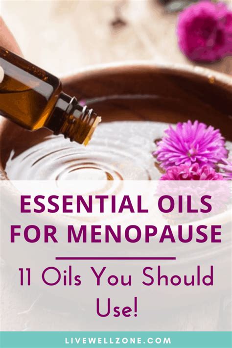 Essential Oils For Menopause Best Oils Benefits How To Use