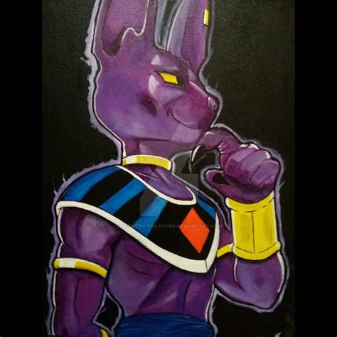 Lord Beerus By Between The Divine On Deviantart