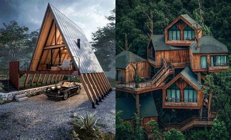 10 Desain Kabin Di Tengah Hutan Jauh Dari Keramaian Dailysia