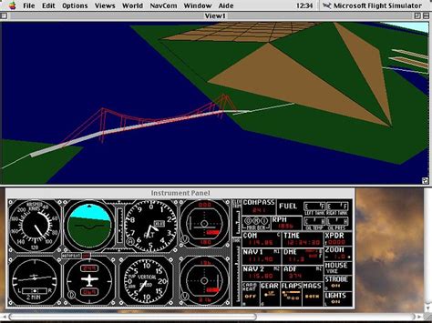 C 182 Golden Gate Fly By Ms Flight Simulator 40 Mac O Flickr