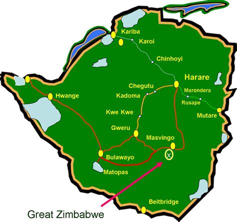 Great Zimbabwe Ancient City Masvingo Zimbabwe Connections