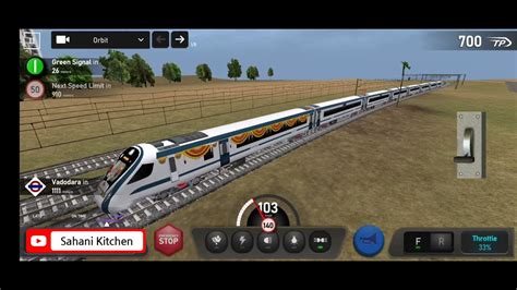 Indian Train Simulator Vande Bharat Express Gameplay Surat To