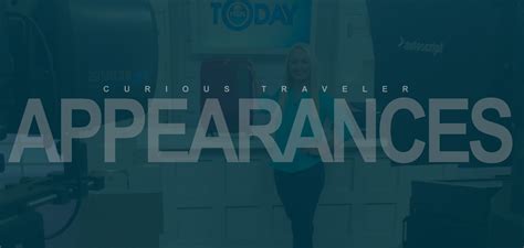 Appearances Curious Traveler Tv Pbs Travel Series