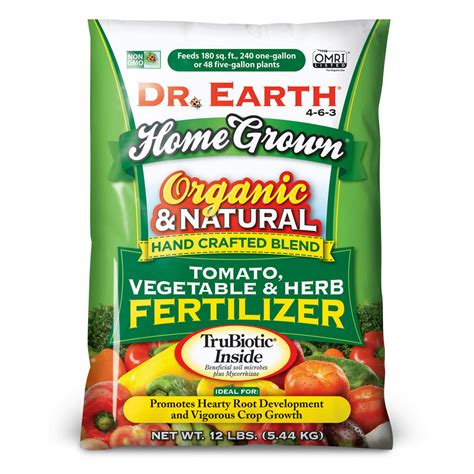 Dr Earth Home Grown® Tomato And Vegetable Organic Plant Food 4 6 3
