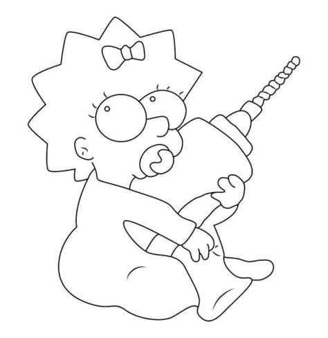 Kolorowanki Simpsonowie Do Darmowego Druku Dla Dzieci