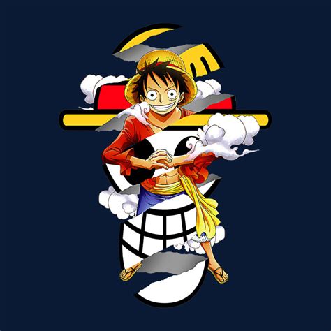 One Piece Luffy Flag Fusion Kids Sweatshirt On Onbuy