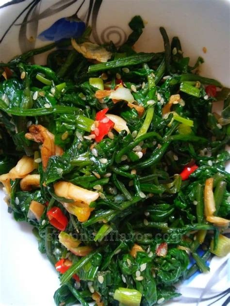 Easy Stir Fried Spinach With Garlic Spoons Of Flavor