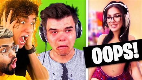 Reacting To Youtubers Who Forgot Their Camera Was On Jelly Sssniperwolf Pokimane Youtube