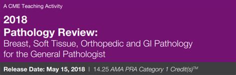 Docmeded 2018 Pathology Review Breast Soft Tissue Orthopedic And Gi