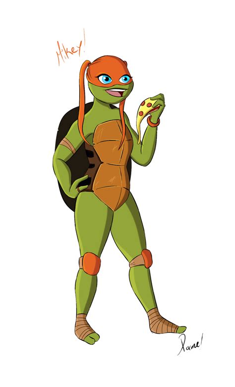 Genderbender Mikey Teenage Mutant Ninja Turtles By Inverseworld On