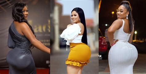 here are popular ghanaian female celebrities who have boldly confirmed doing bbl photos