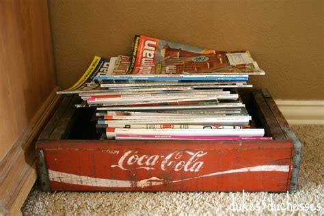 12 Ways To Repurpose An Old Soda Crate Dukes And Duchesses