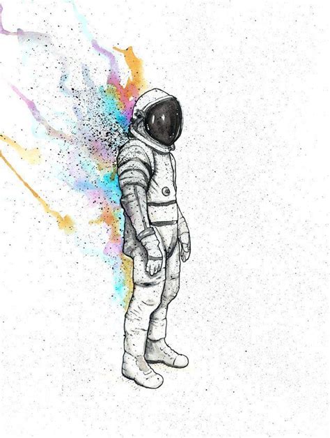 Simple Astronaut Drawing At Getdrawings Free Download