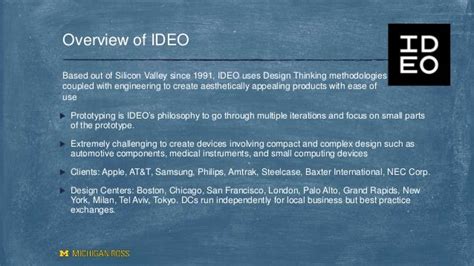 Ideo Product Development Presentation Team 4final