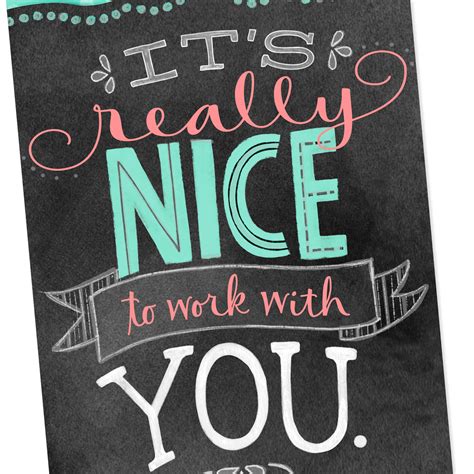 Its Really Nice To Work With You Card Greeting Cards Hallmark