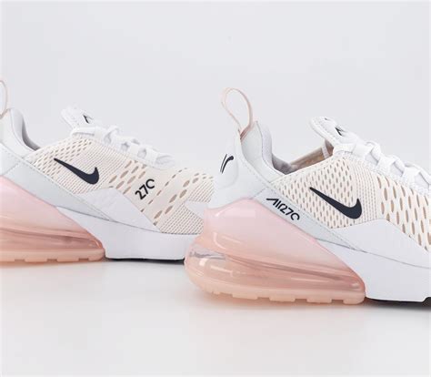 Nike Air Max 270 Trainers White Midnight Navy Atmosphere Nike Air Max
