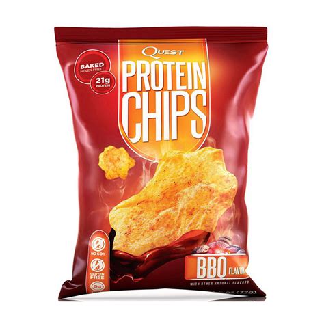 Quest Protein Chips Bbq от Quest Nutrition являются хрустящими