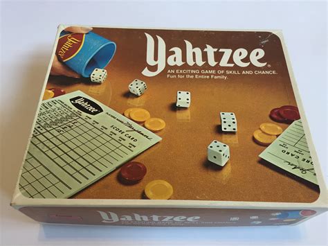 1970s Yahtzee Dice Game By Lowe A Milton Bradley Company Etsy