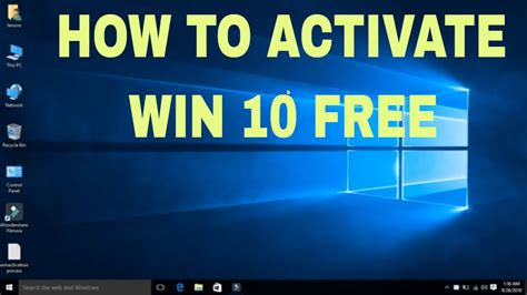 How To Activate Windows 10 Pro 64 Bit Technical Guru Youtube