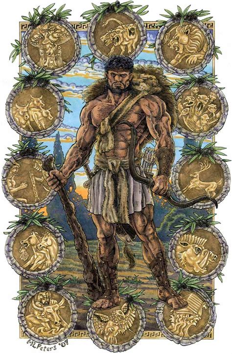 The Twelve Labors Of Herakles By Mlpeters Deviantart Com On DeviantART Hercules Mythology