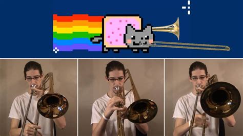 Nyan Trombone Cat Youtube