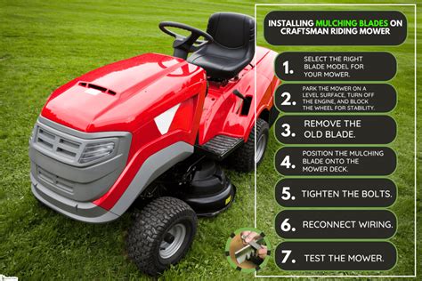 How To Install Mulching Blades On Craftsman Riding Mower