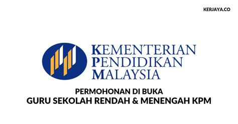 Menerusi kementerian pendidikan malaysia (kpm). Permohonan Guru IPG PISMP Sekolah Rendah & Menengah KPM ...