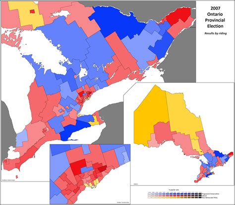 Canadian Election Atlas Ontario Elections
