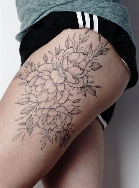 55 Most Beautiful Thigh Tattoos You Will Love Xuzinuo Page 52