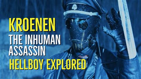Kroenen The Inhuman Assassin Hellboy Explored Youtube