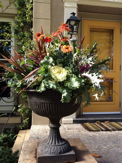 Fall Container Garden By Grace Lewicki Fall Container Gardens Fall