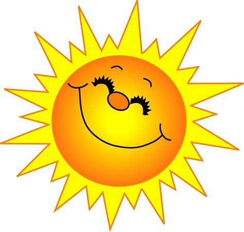 Beautiful Sunny Day Cartoon Clip Art Library