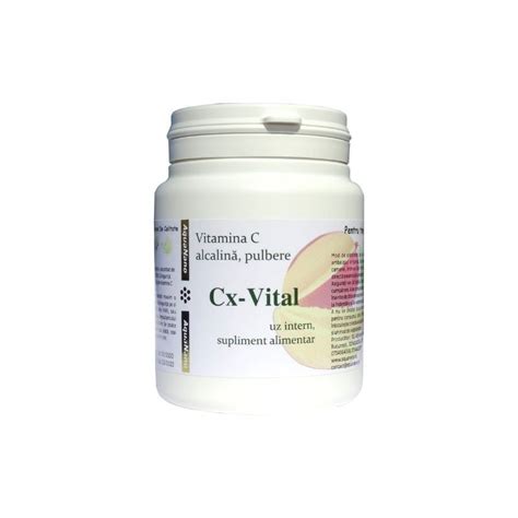 Cauti AGHORAS Cx Vital Vitamina C Alcalina Tamponata Pulbere 100g