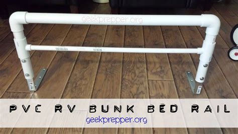 Carhartt, columbia, lowrance, minn kota, abu garcia DIY a PVC RV Bunk Bed Rail to Contain the Kids for Bugout | Bunk bed rail, Rv bunk beds, Bed ...