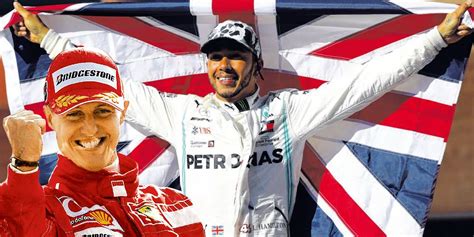 Formel 1 Wachablösung Lewis Hamilton Jagt Michael Schumachers