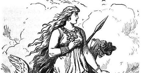 Freyja With Carriage Illustration Ancient History Encyclopedia