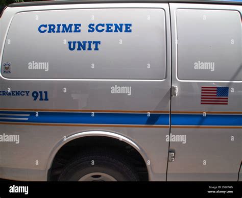 Crime Scene Unit Vehicle Of The Nashville Metropolitan Police
