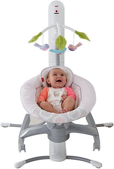 Fisher Price 4 In 1 Motion Cradle N Swing With Smart Connect Light