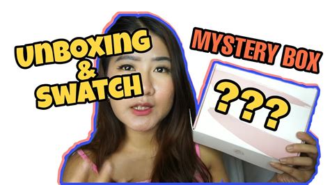 Unboxing And Swatch Mystery Box Youtube
