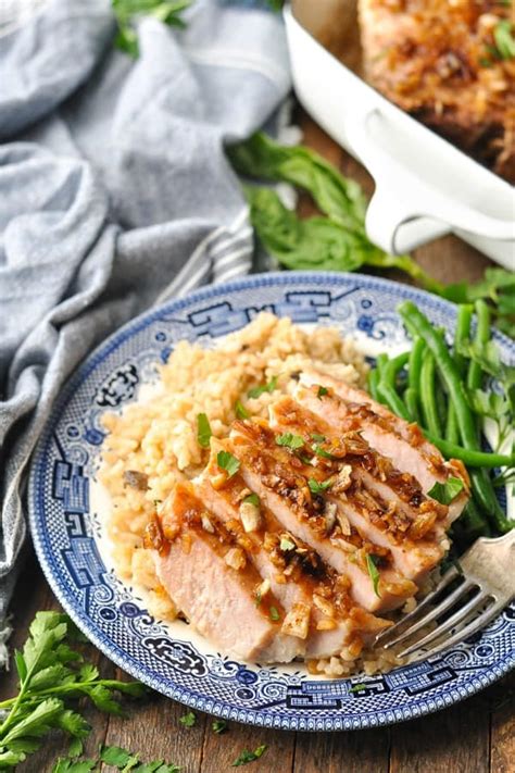 Country Baked Pork Chops And Rice The Seasoned Mom