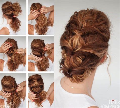 7 Easy Hairstyle Tutorials For Curly Hair