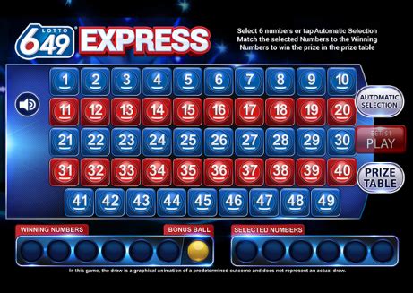 Сайт лотереи «спортлото 6 из 49» /. Lotto 6/49 Express - Lotteries - Loto-Québec