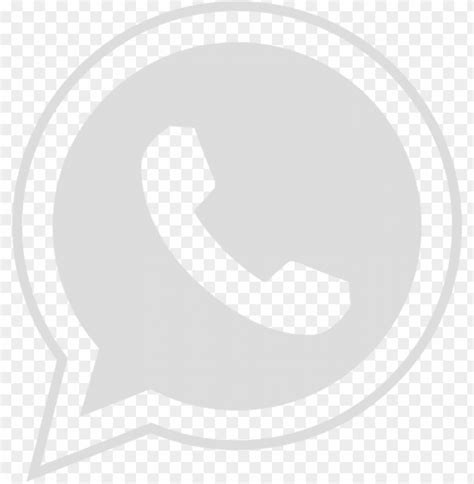 Whatsapp Png Branco Png Whatsapp Logo Circle Png Transparent With