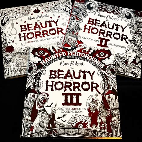 The Beauty Of Horror Coloring Book Barnes And Noble 620 The Beauty Of