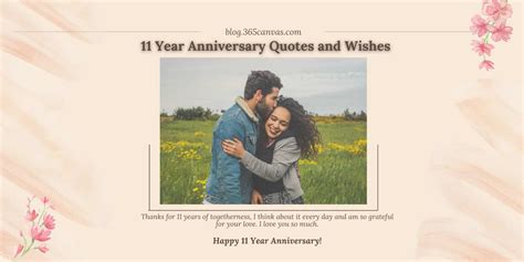 11 Year Anniversary Quotes And Wishes For Everyone 365canvas Blog