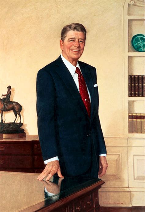 40 Ronald W Reagan 1981 1989 Us Presidential History