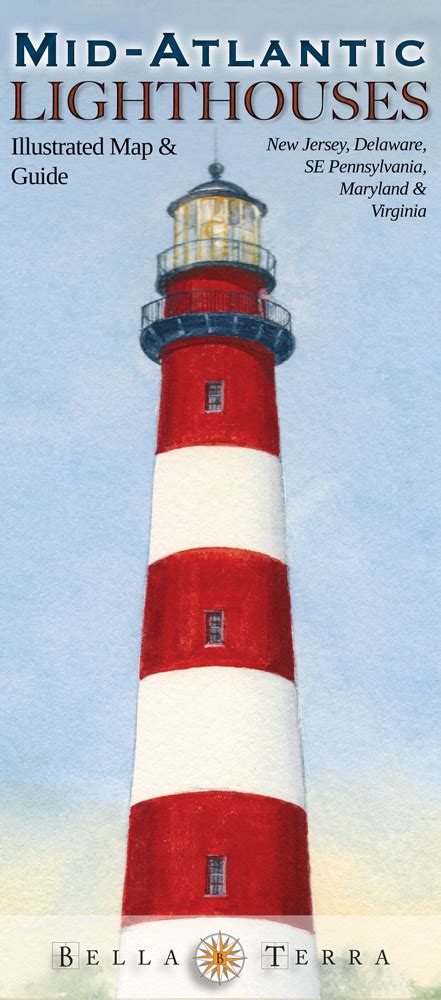 Map And Guide To Mid Atlantic Lighthouses Lighthouse Digest