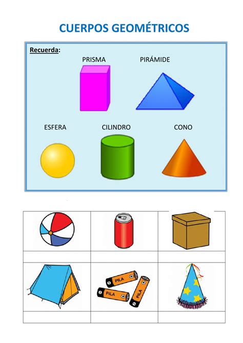 Cuerpos GeomÉtricos