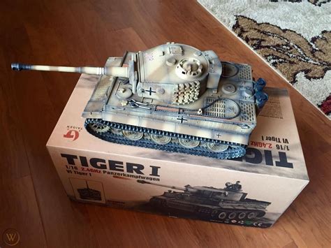Taigen Tiger 1 Tank 116 Scale Air Soft Late Model Metal Version
